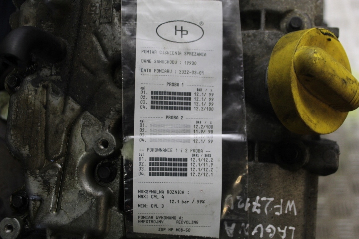 фото №2, Двигун renault laguna iii 2.0