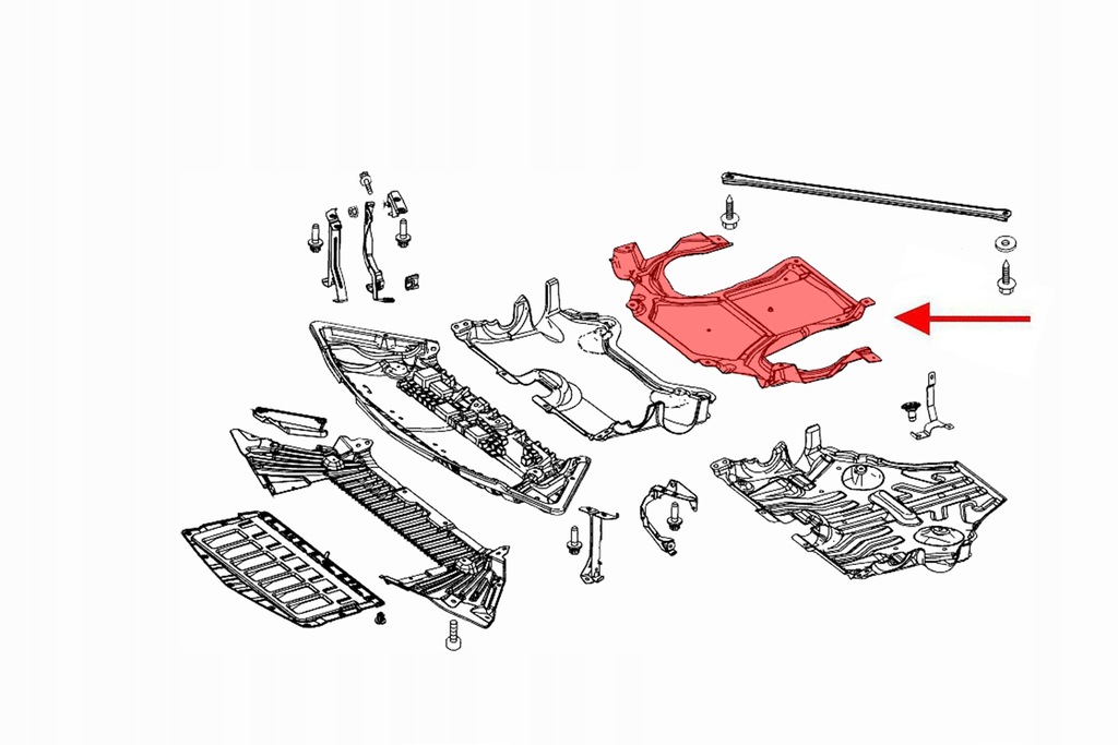 фото №10, Захист коробки передач a2045240430 mercedes e-class c207 coupe 2010-2017