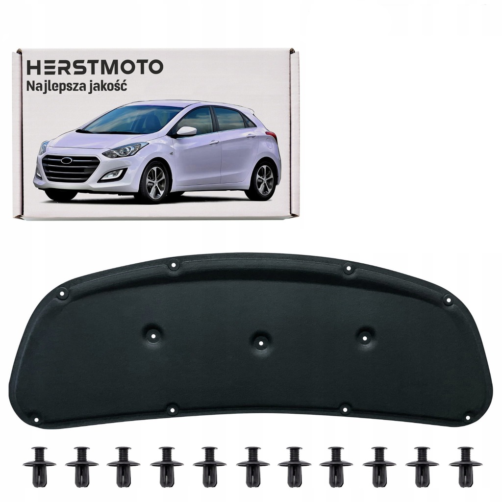 фото №1, Hyundai i30 ii gd 2011-2017 шумоізоляція капот 81125a5000