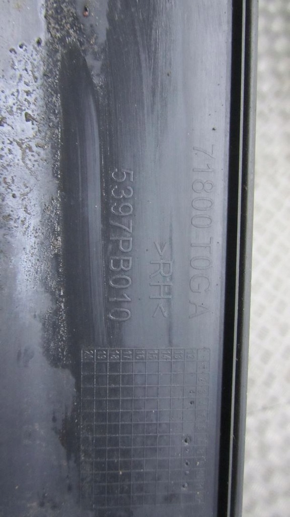 фото №7, Honda cr-v iv молдинг поріг права 12-16 40