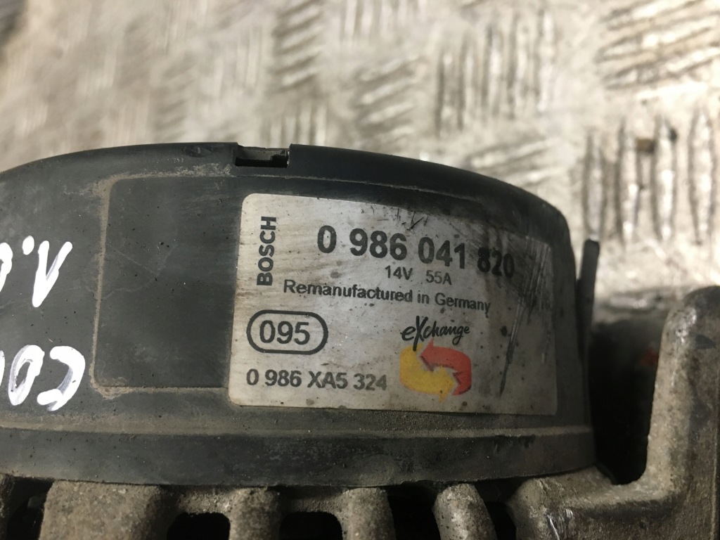 Corsa b 1.0 генератор 0986041820 Доставка