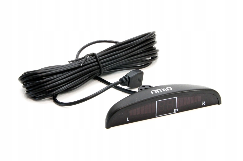 фото №16, Набір 4 датчики паркування заднього виду звуковий сигнал amio сріблястий