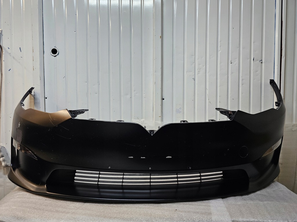 фото №1, Бампер перед передній tesla s lift plaid led протитуманна фара решітка