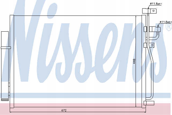 фото №15, Радиатор кондиционера chevrolet captiva 06-