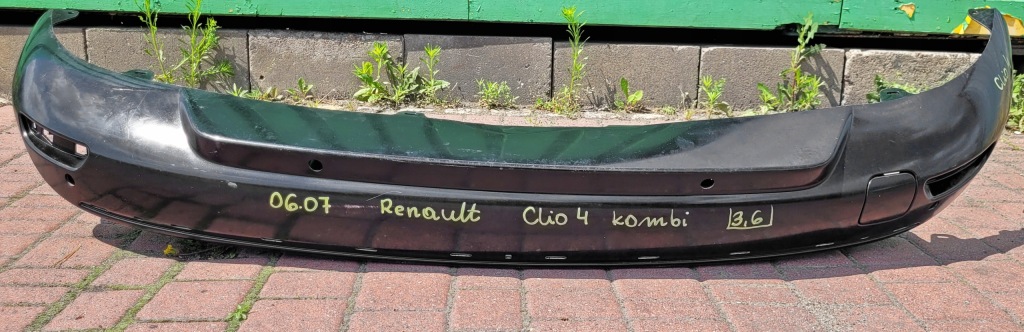 Бампер задняя задний renault clio 4 хэтчбек / kombi 2012-2020 Доставка