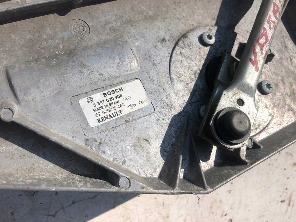 фото №3, Моторчик механизм дворник renault vel satis