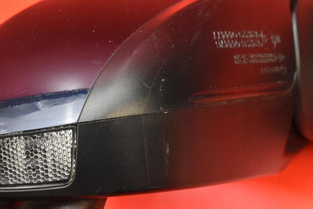 фото №12, Зеркало правое granatowe uk 024228 mazda 3 3 iii bm 13-16 8 pin