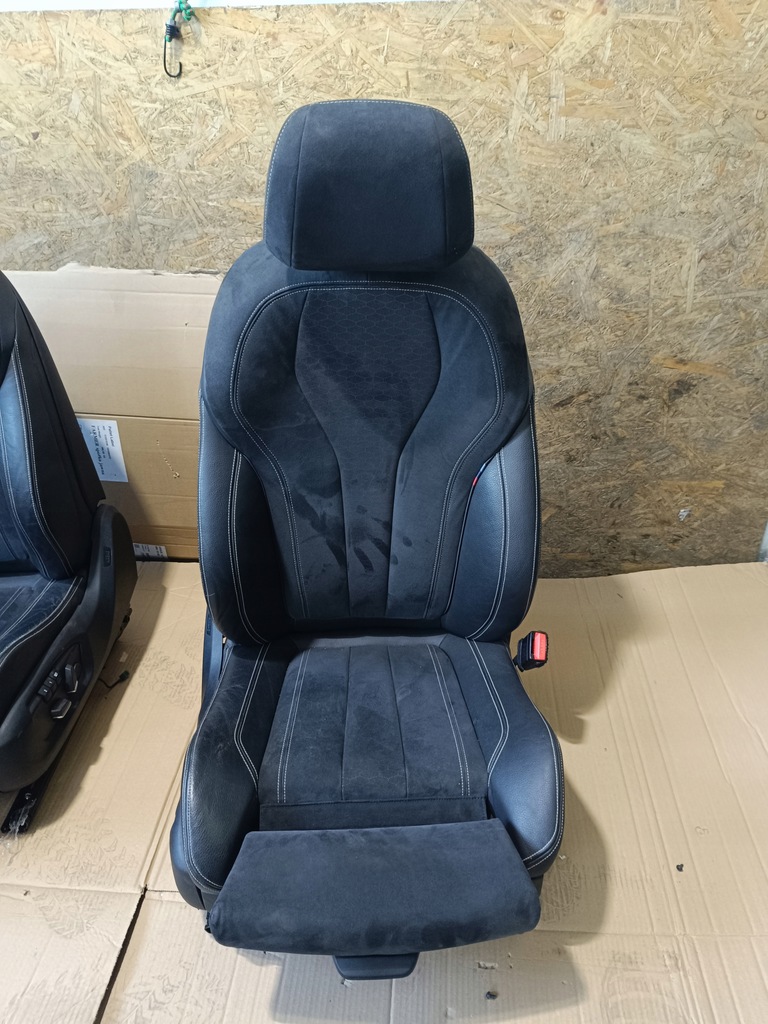 фото №8, Сидіння сидіння заднє сидіння обшивки alcantara bmw x6 f16