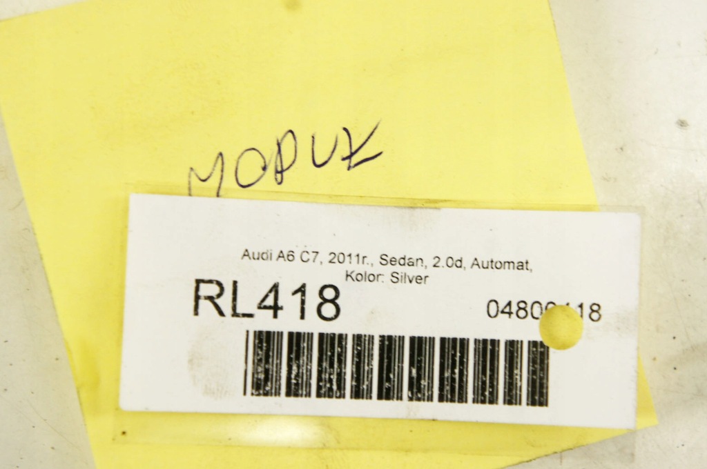 фото №6, Rl418 audi a6 c7 модуль комфорта 4h0907063bf