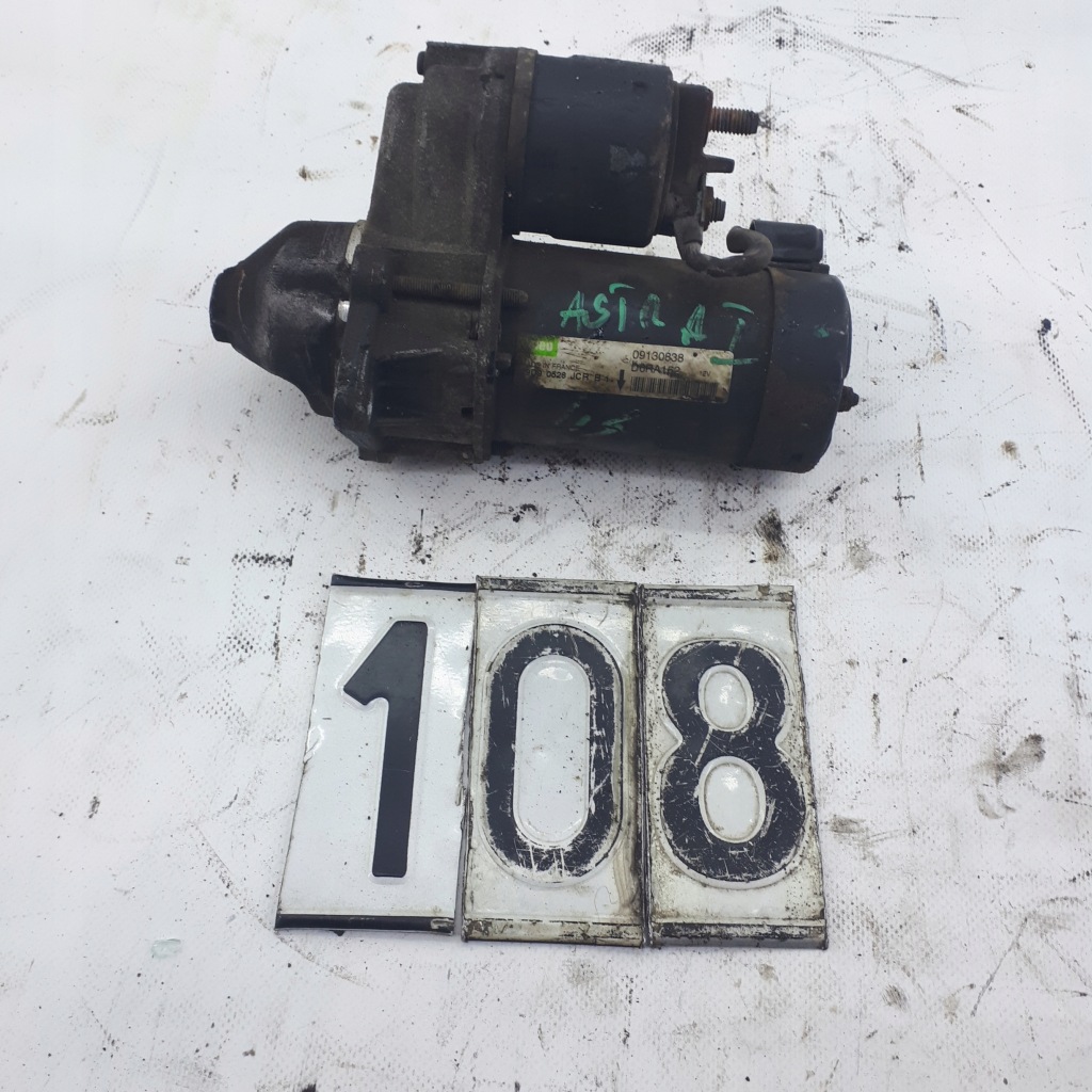 фото №1, Opel astra i 1.4 стартер 09130838