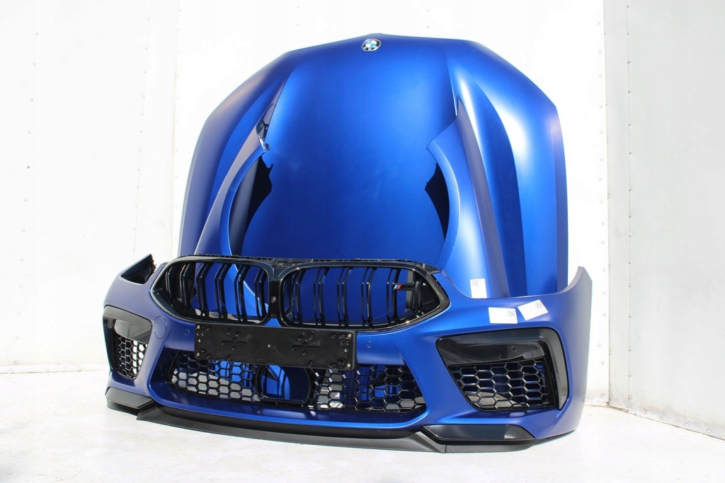 фото №11, Bmw 8 m8 f93 перед капот крылья бампер передний крыло лампа laser 490 s