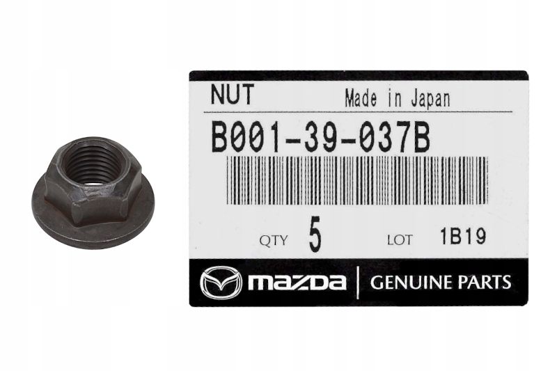 фото №1, Гайка болти сходження задня mazda 323 premacy оригінальний номер