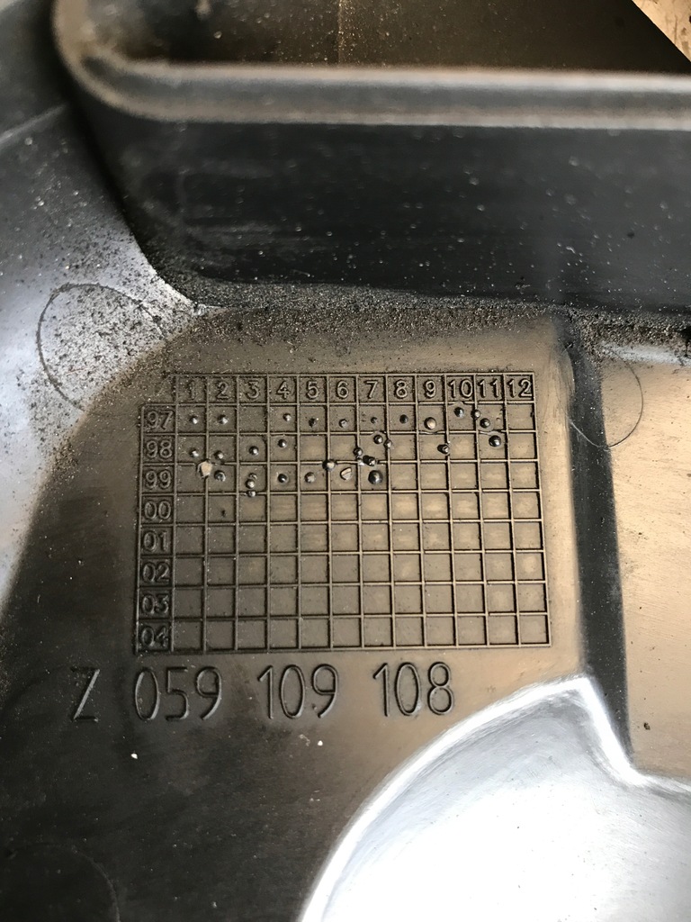 фото №5, Корпус защита распределительного вала audi a6 c5 059109124g