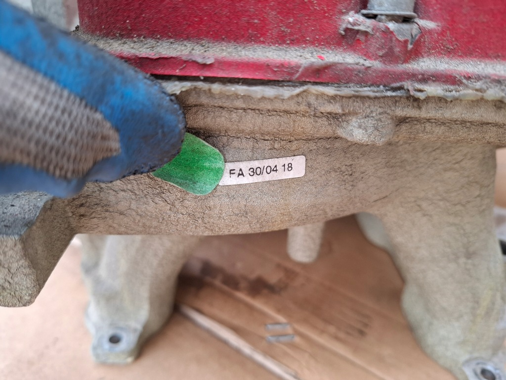 фото №6, Коллектор всасывающий ferrari 612 scaglietti f137