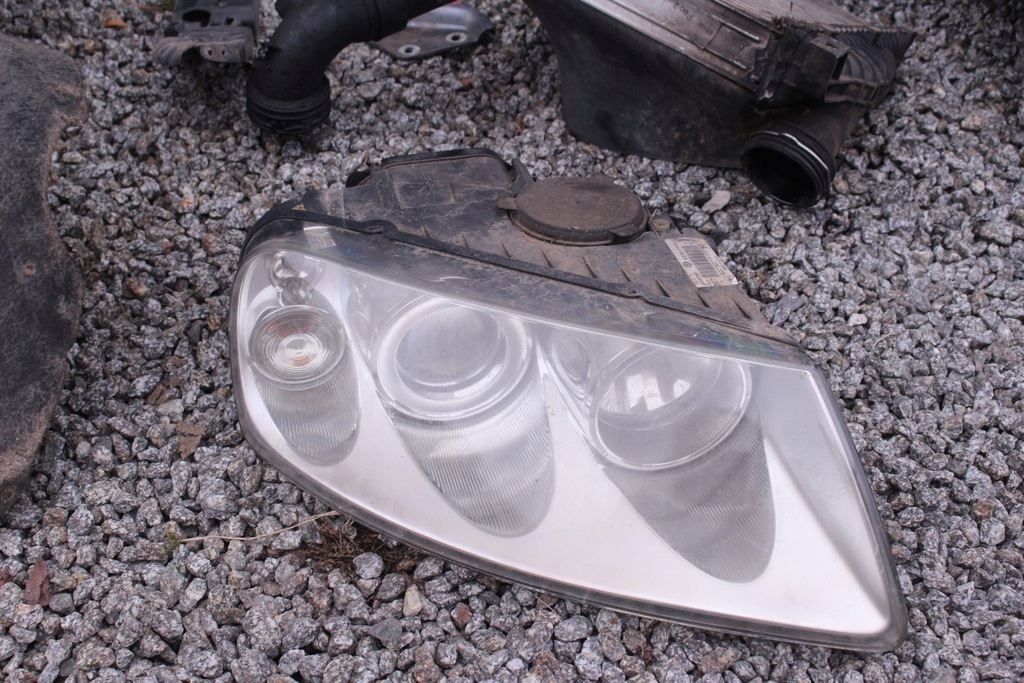 фото №7, Vw touareg 7l kompletny перед капот бампер крила лампи ld7z