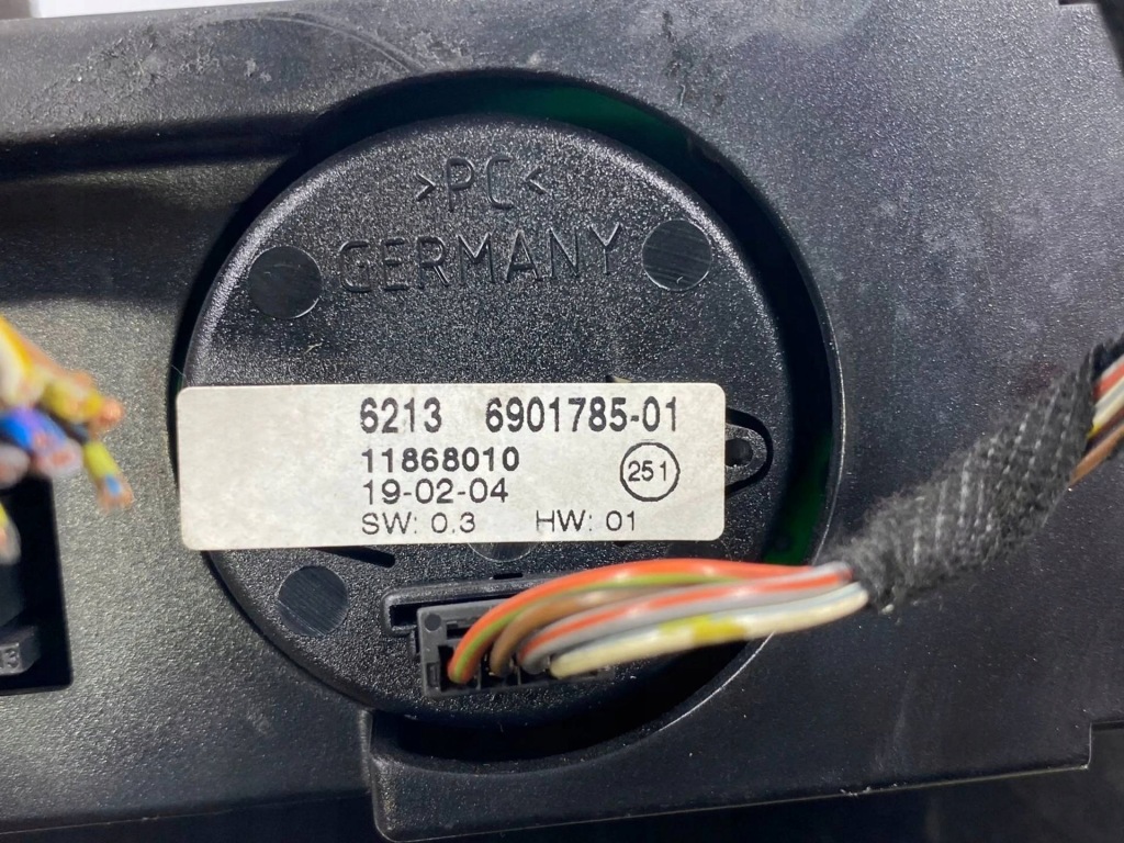 фото №3, Панель переключатель land rover range rover 3 l322 2004 yul000072puy