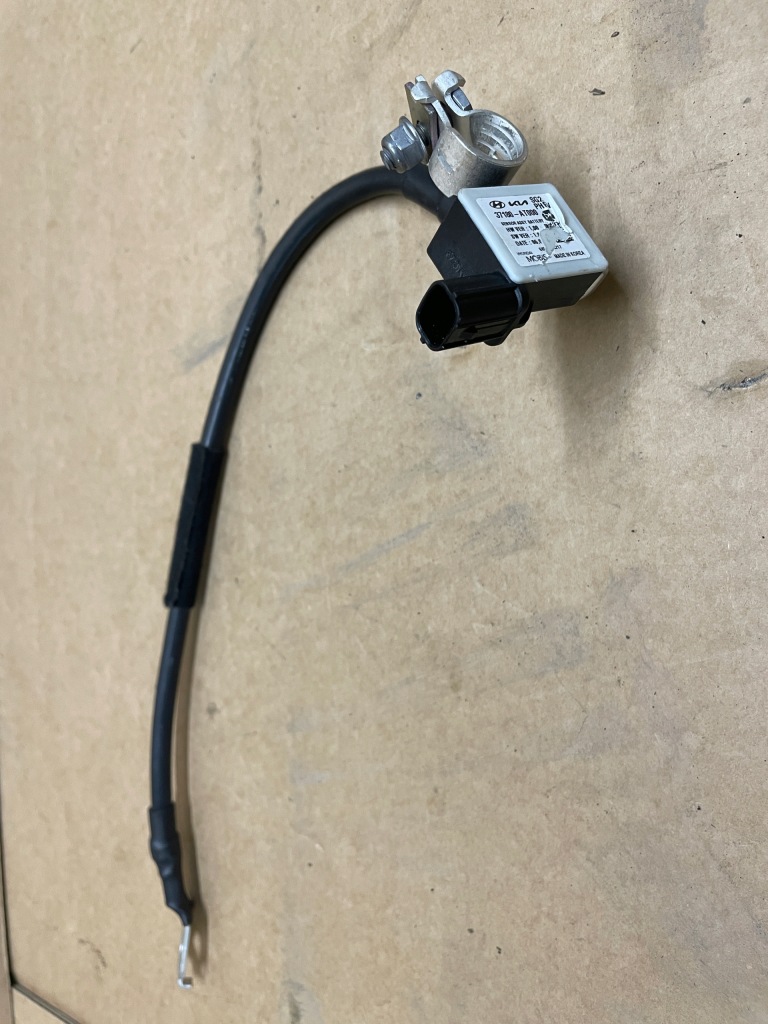 фото №1, Kia niro ii 1.6 гибрид 37180-at000 клемма минусовая