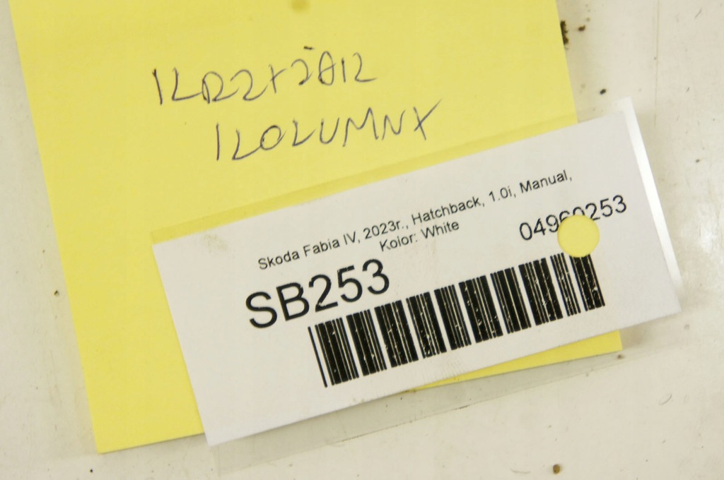 фото №6, Sb253 skoda fabia iv 21- 1.0i крестовина колонки 2q1423961b a0060103c