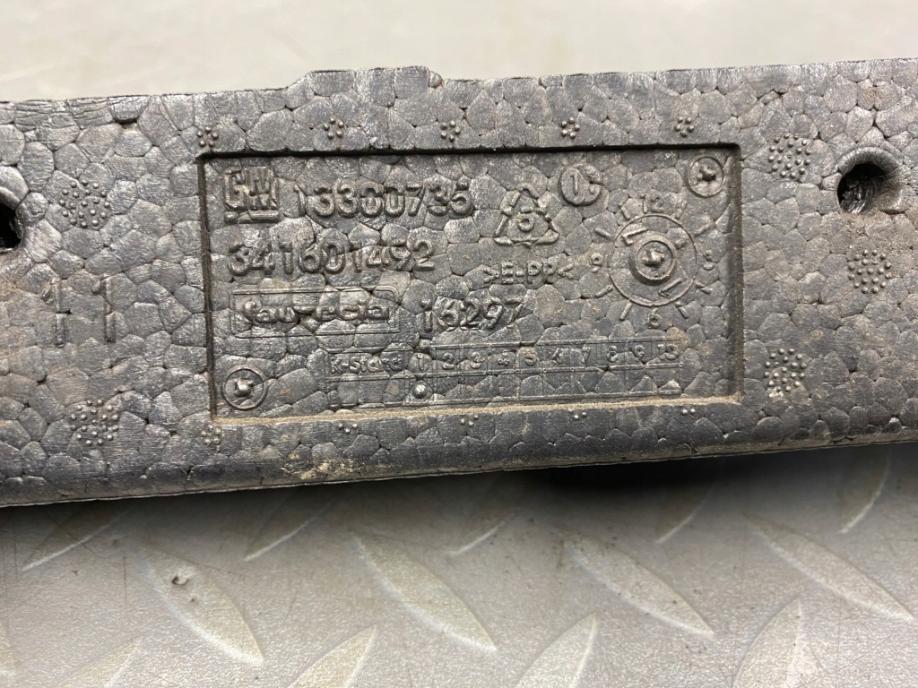 фото №10, Комплект балка бампера задня + абсорбер піна opel zafira c 13300735