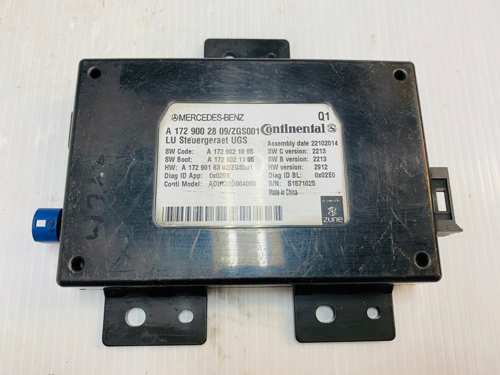 фото №1, Mercedes блок управления круиз-контроль a1729002809