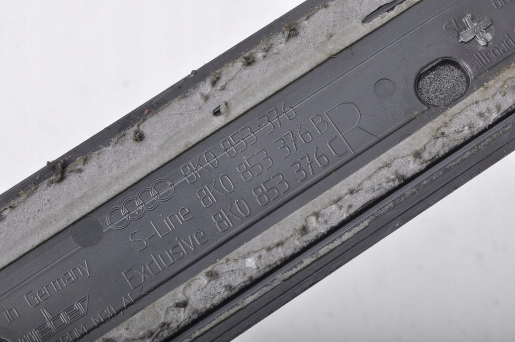 фото №12, Audi s4 b8 накладки пороговые комплект 8k0853373 8k0853374 8k0853375 8k0853376