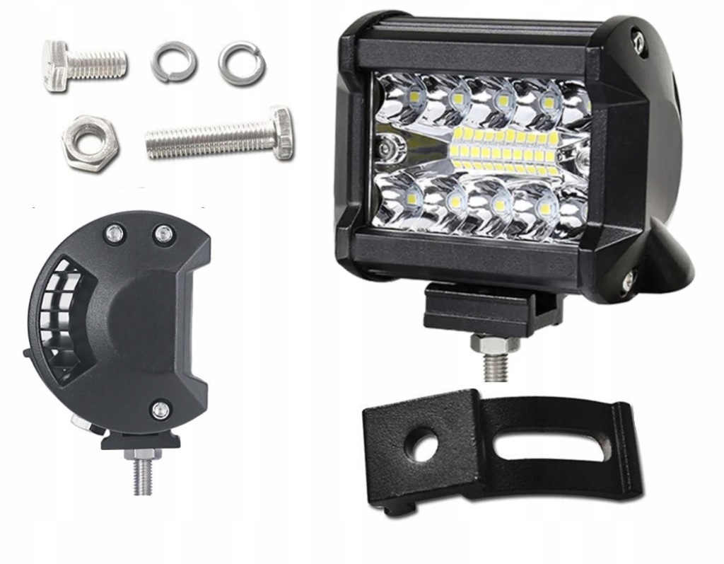 фото №1, Лампа do автомобіля 60w na 12/24v do koparki робоча led bar