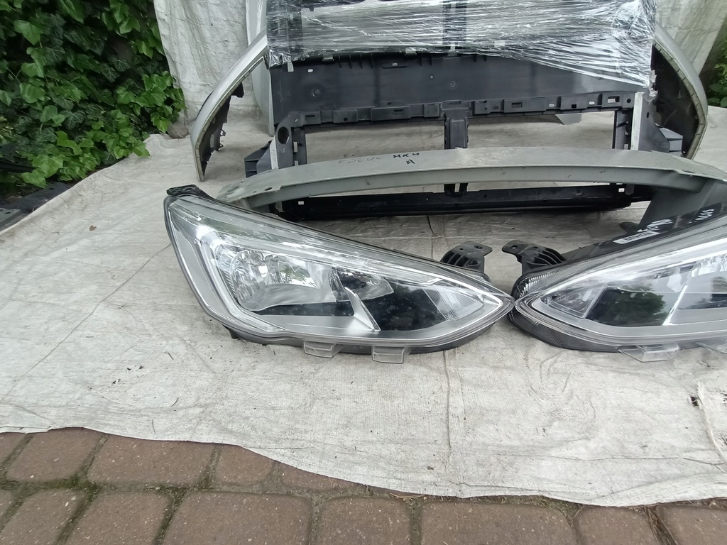 фото №6, Ford focus 4 iv mk4 набор запчасти кузовных капот балка бампер лампа