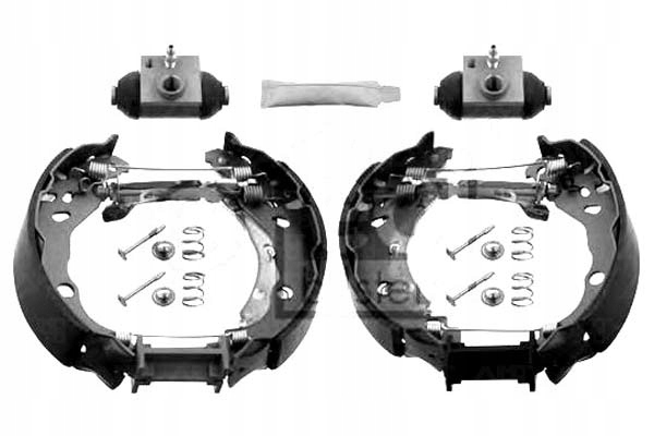 фото №1, Febi тормозные колодки тормозные citroen c2 c2 enterprise c3