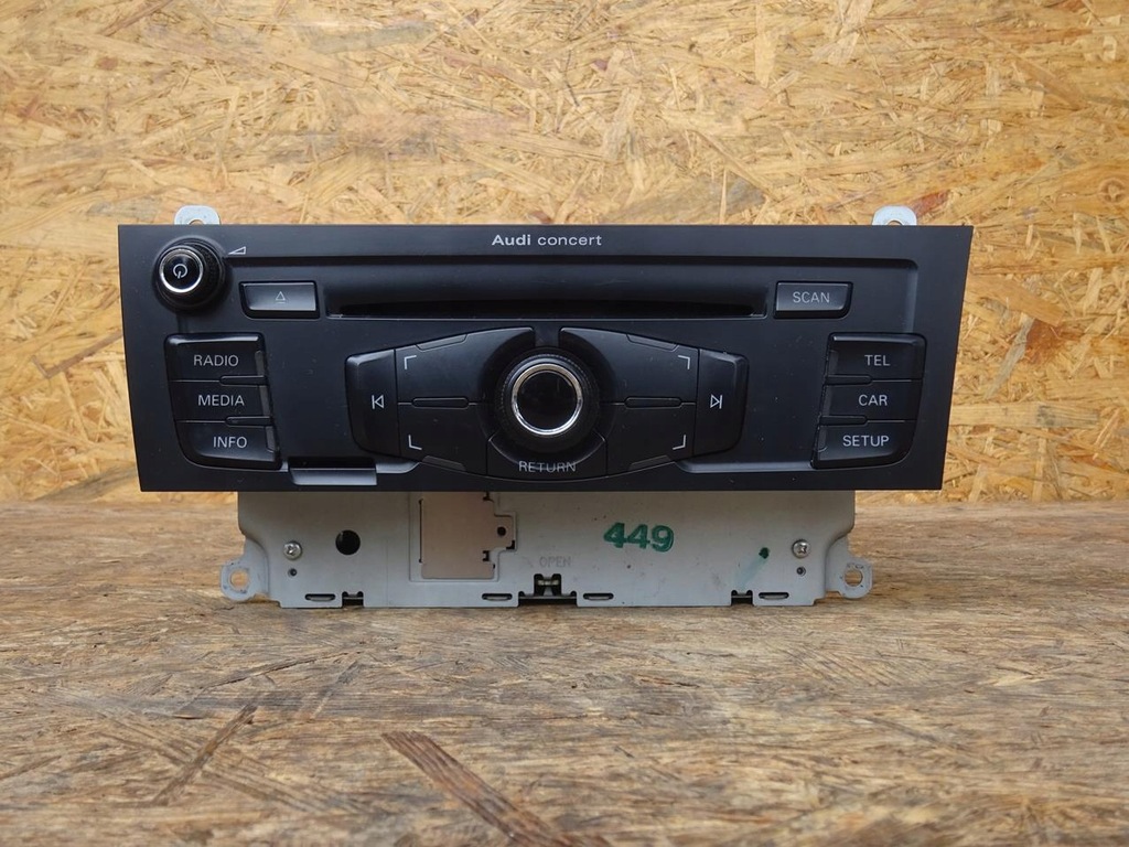 фото №12, Audi a4 b8 8k a5 8t радиопроигрыватель радио cd audi concert 8t2035186c