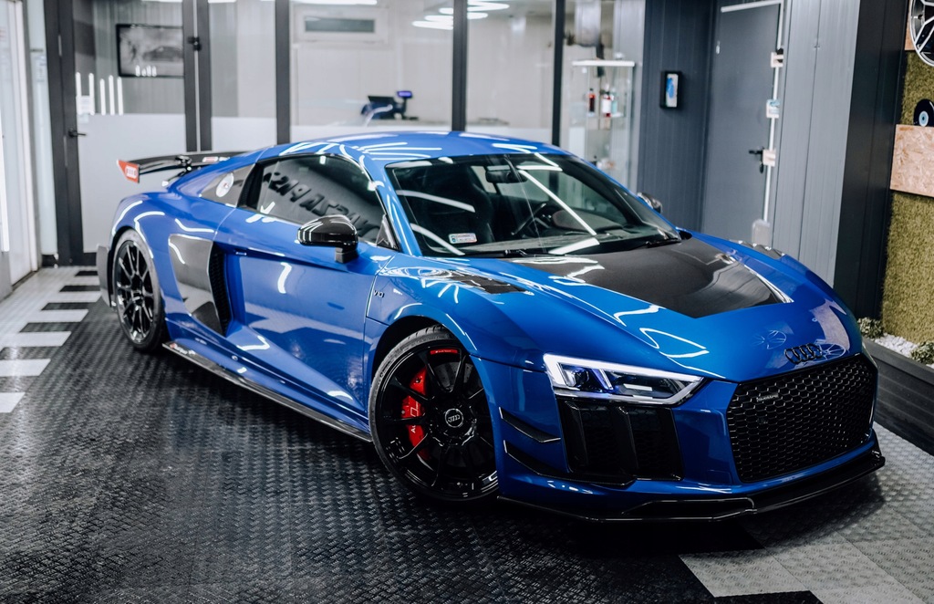 фото №3, Вітровики передній бампера performance package - audi r8 gen.2