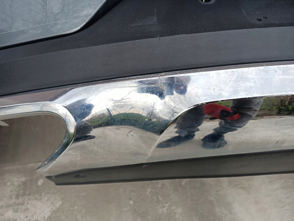 Mercedes gle w292 a2928850025 бампер задні a2928850125 + дифузор + хром Доставка