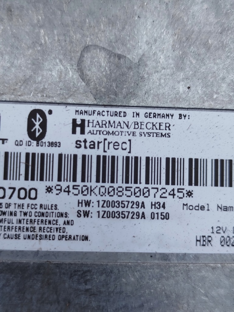 фото №5, Модуль інтерфейс skoda octavia 2 ii 1z0035729a