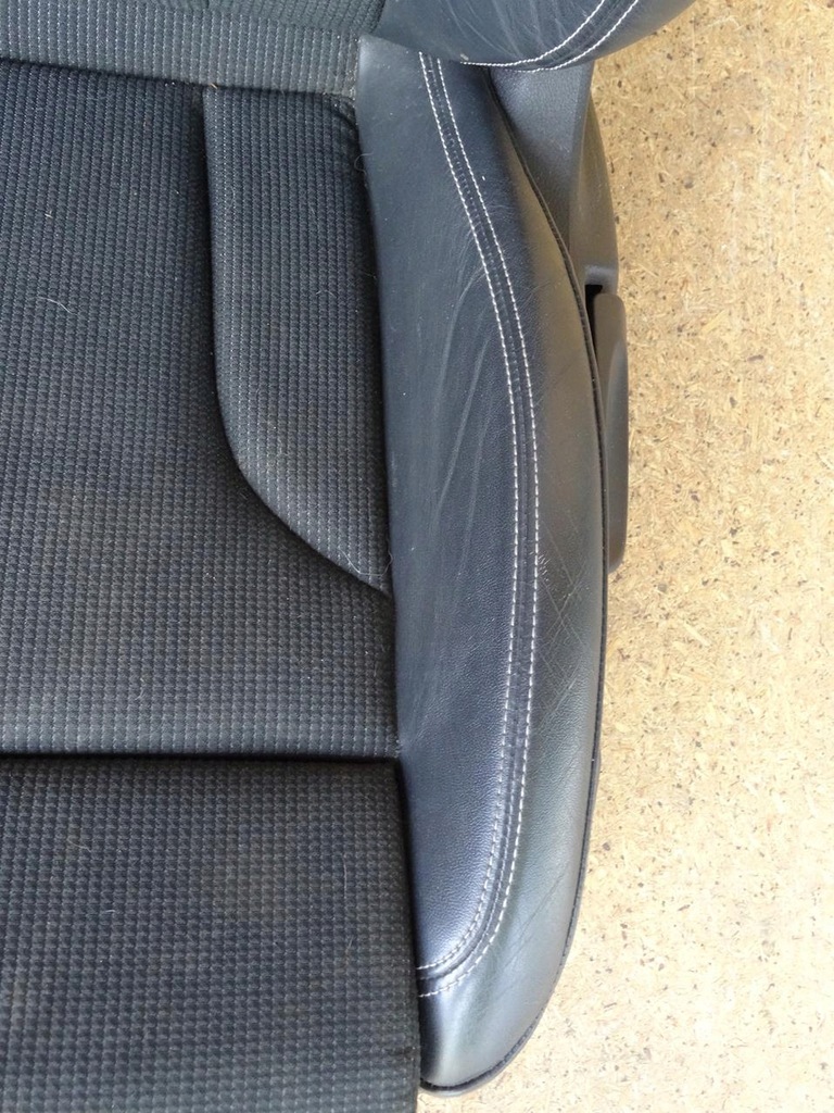 фото №10, Audi q3 8u s-line 11-18 оббивка сидіння шкіра подушка безпеки заднє сидіння задня комплект