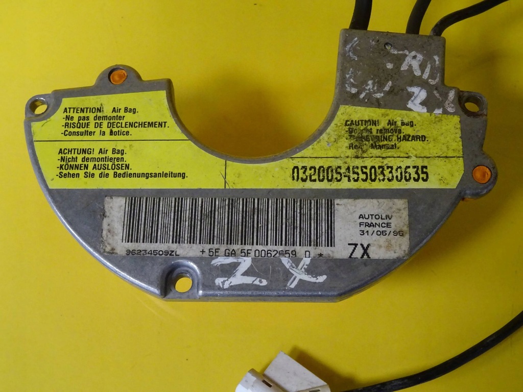 фото №5, Датчик удара peugeot 306 534012401 nr593