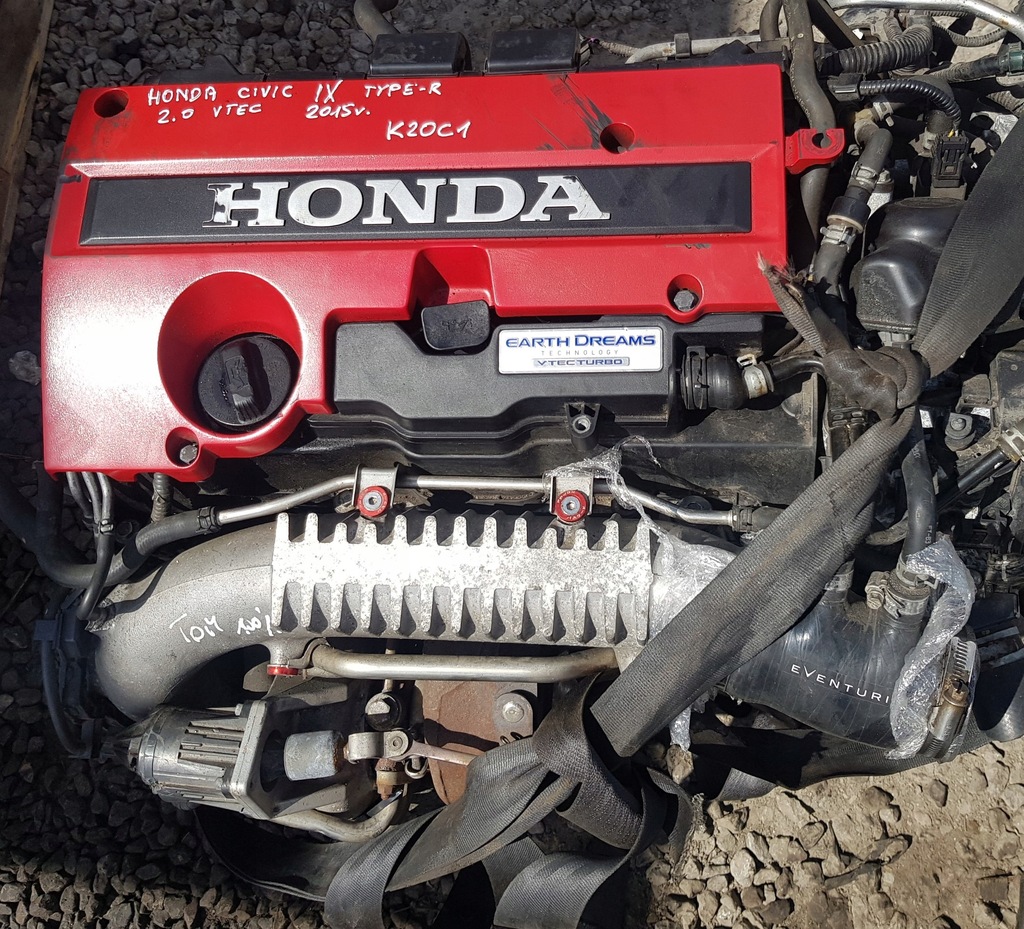 фото №1, Honda civic ix type-r 2.0 i-vtec 2016 k20c1 двигун kompletny kpl 103 tys km