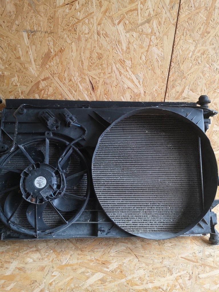 фото №1, Ford transit mk8 радиатор вентилятор комплект радиатор