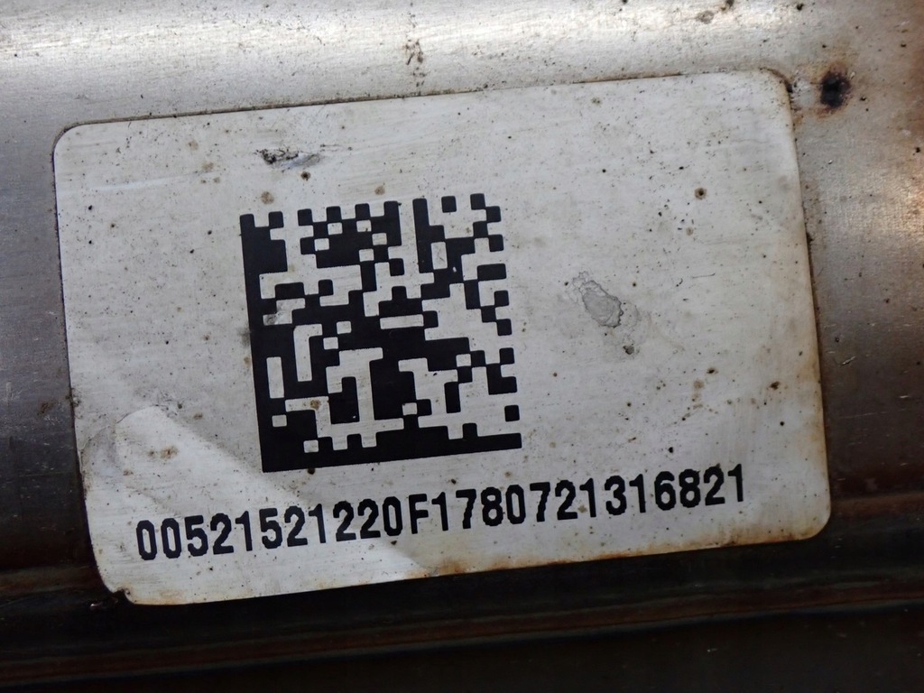 фото №10, Каталізатор фільтр dpf гасник 52152122 fiat tipo ii doblo ii jeep renegade