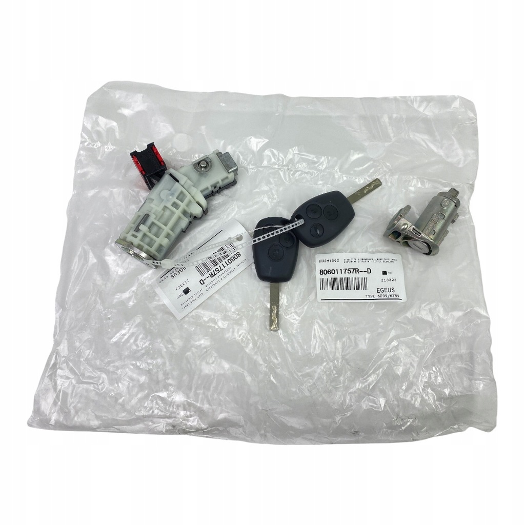 фото №13, Nowa оригінальний номер замок запалювання ключі trafic iii master iii kangoo ii clio iii modus