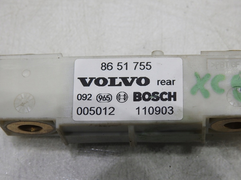 фото №10, Датчик ударный задняя volvo xc90 i 8651755