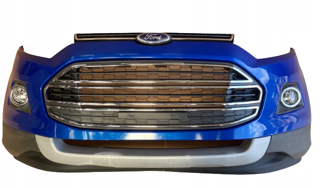 фото №1, Ford ecosport 2012-2017 бампер перед kompletny niebieski металік