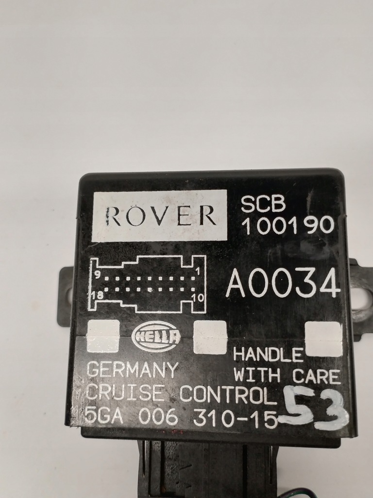 фото №3, Модуль блок керування круїз-контроль rover 75 scb100190