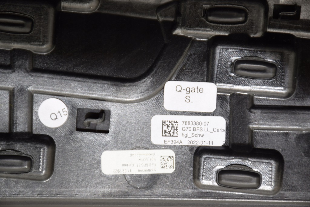 фото №10, Bmw 7 g70 молдинг декоративная панели приборной панели туннель dekor карбон волокно