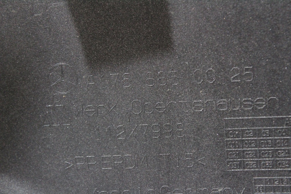 фото №9, Бампер перед mercedes a-klasa 176 w176 напрямні oem a1768850025