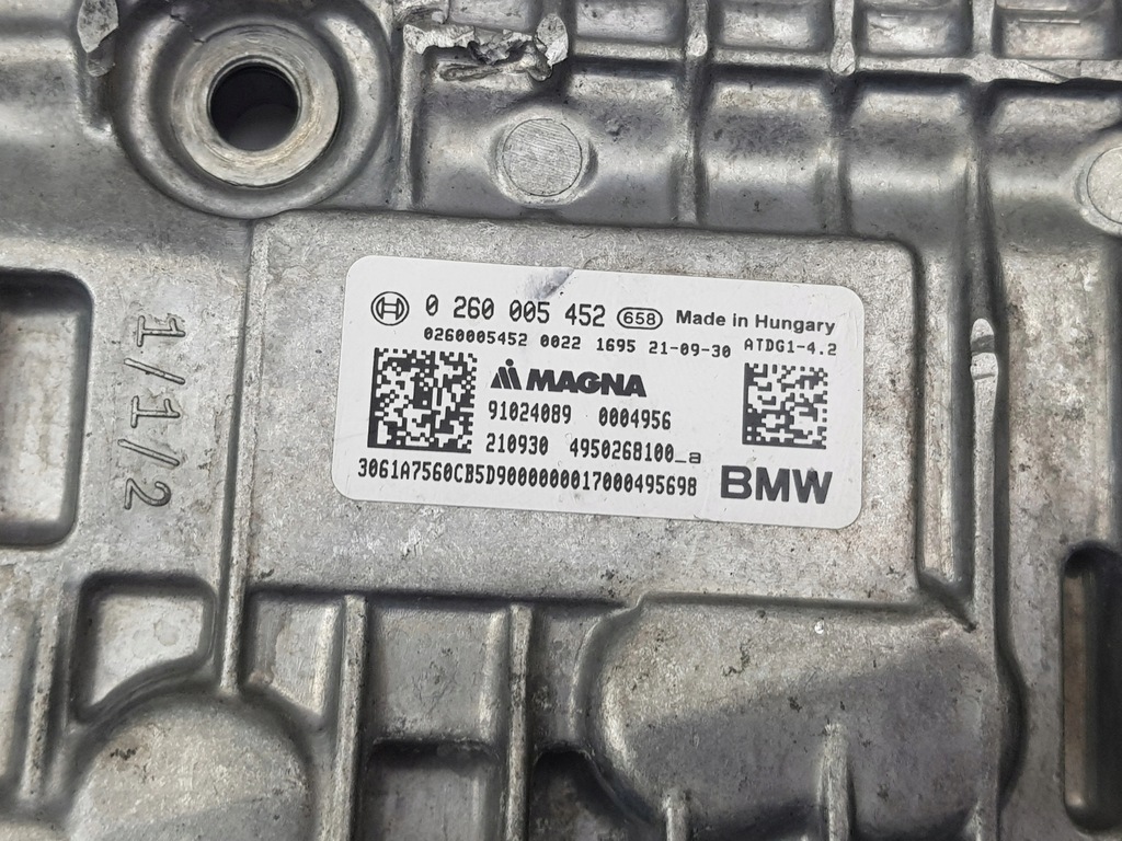 фото №10, Блок управления бортовой компьютер коробки передач bmw x1 u11 u06 91024089