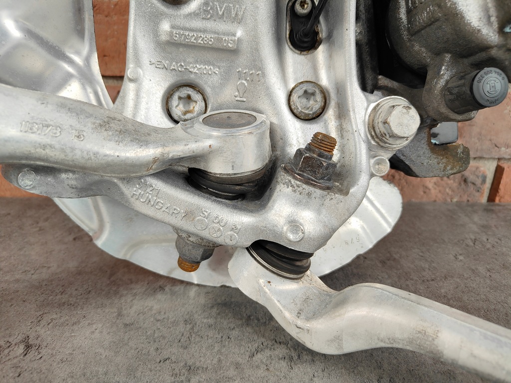 фото №11, Поворотный кулак правая амортизатор правый перед + рычаги bmw f20 6792285 6862173