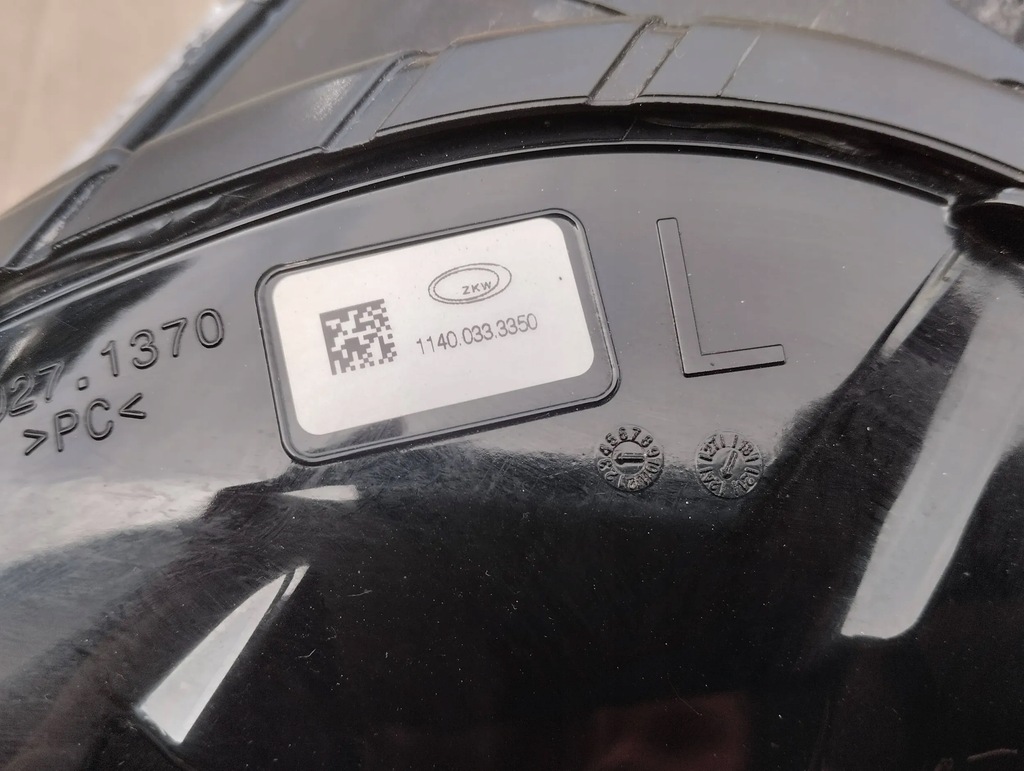 фото №6, Porsche taycan лампа левый перед комплектная