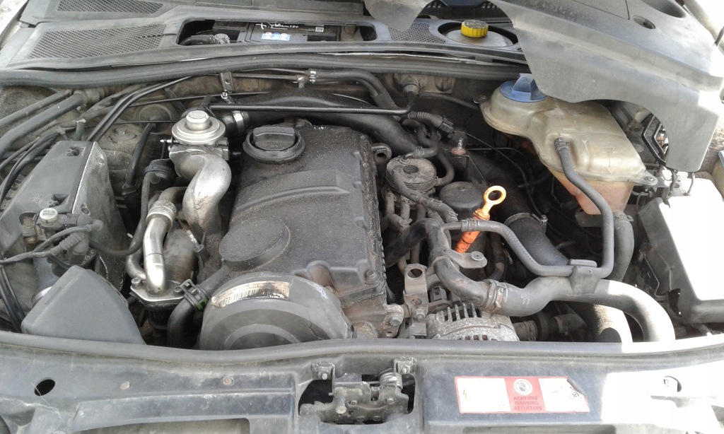 фото №12, Двигатель audi a4 b5 fl 1.9 tdi ajm 115km 85kw 99-01