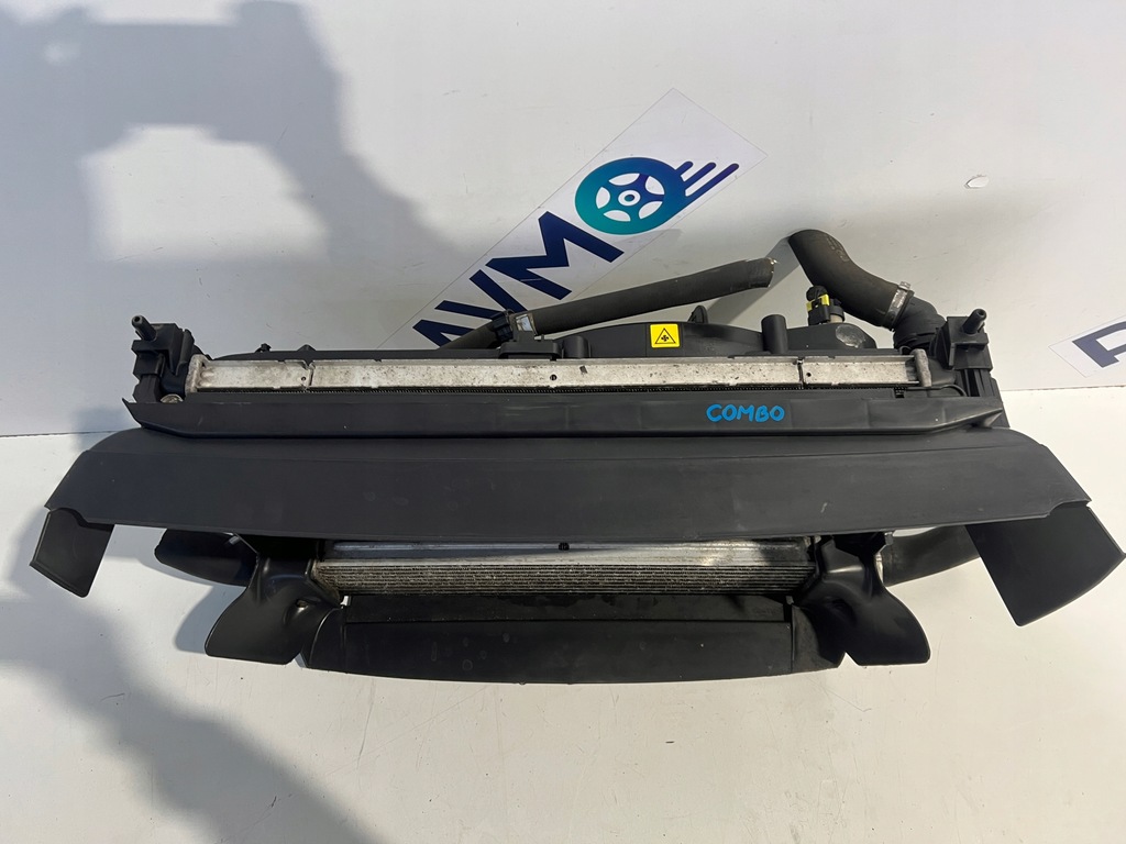 фото №8, Pas передній радіатор opel combo 1.6 / 2.0 jtd