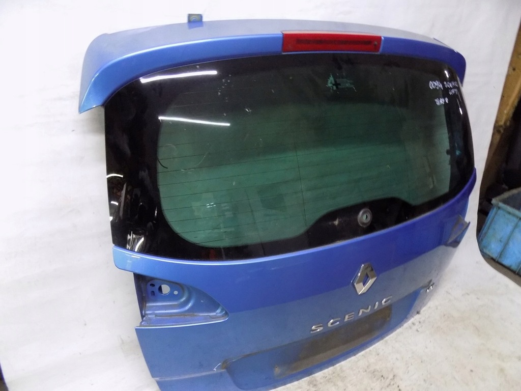 фото №5, Renault scenic iii lift terpb кришка багажника багажника задня