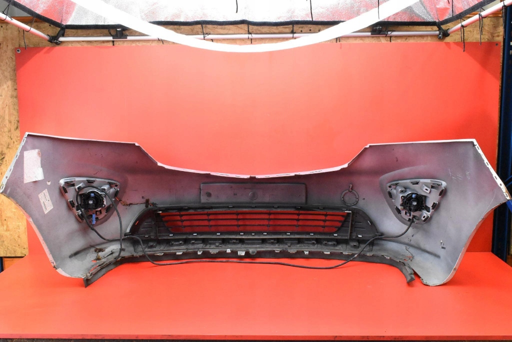 фото №11, Бампер перед передний серебристый 93868853 opel vivaro 2 ii b 14-19